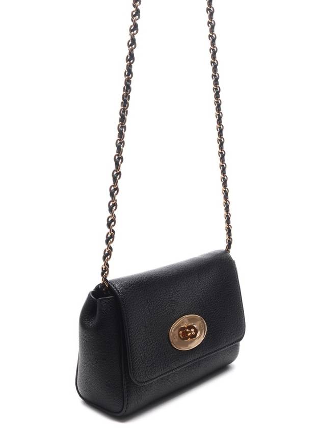 Lily Small Shoulder Bag Black - MULBERRY - BALAAN 4