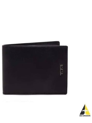 Nassau SLG Double Billfold Half Wallet Black Smooth 152359T060 - TUMI - BALAAN 1