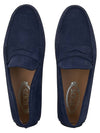 City Gomino Driving Shoes Navy - TOD'S - BALAAN.