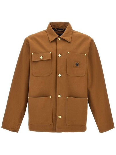 Suede Michigan Jacket Brown - CARHARTT WIP - BALAAN 2