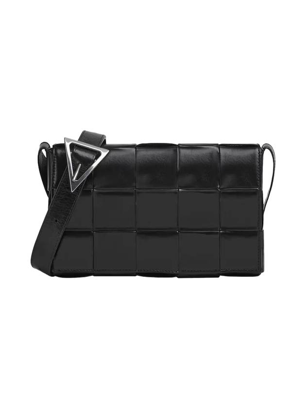 Cassette Cross Bag Black - BOTTEGA VENETA - BALAAN.