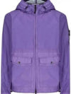 Membrana 3L TC Hooded Jacket Lavender - STONE ISLAND - BALAAN 2