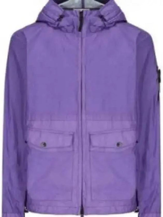 Membrana 3L TC Hooded Jacket Lavender - STONE ISLAND - BALAAN 2