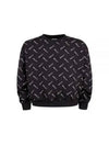 Allover Logo Sweatshirt Navy - BALLY - BALAAN 2