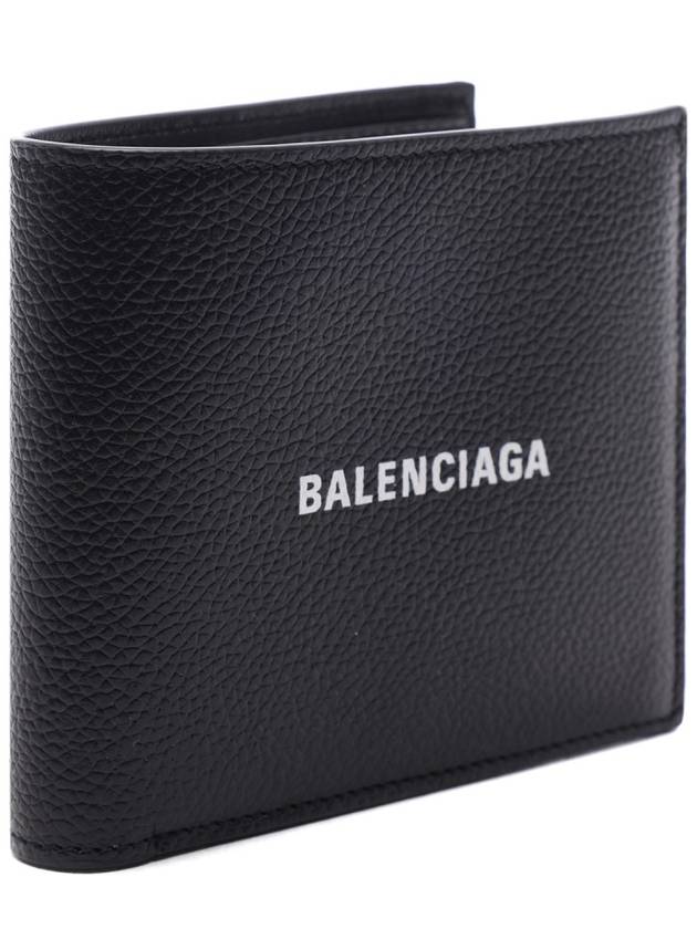 Cash Square Folded Wallet Black - BALENCIAGA - BALAAN 4