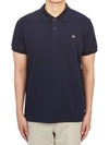 Classic ORB Logo Polo Shirt Navy - VIVIENNE WESTWOOD - BALAAN 2