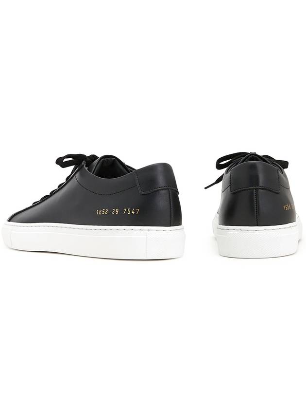 Original Achilles Low Top Sneakers Black - COMMON PROJECTS - BALAAN 7