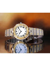 Santos Circular Women s Diamond Combi Watch - CARTIER - BALAAN 9