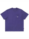 Wiz Collection Wizard Round T Shirt PURPLE - MALBON GOLF - BALAAN 1