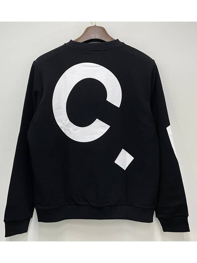 Cory Big Logo Cotton Sweatshirt Black - A.P.C. - BALAAN 3