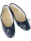 Leather Flat Dark Blue - PORSELLI - BALAAN 2