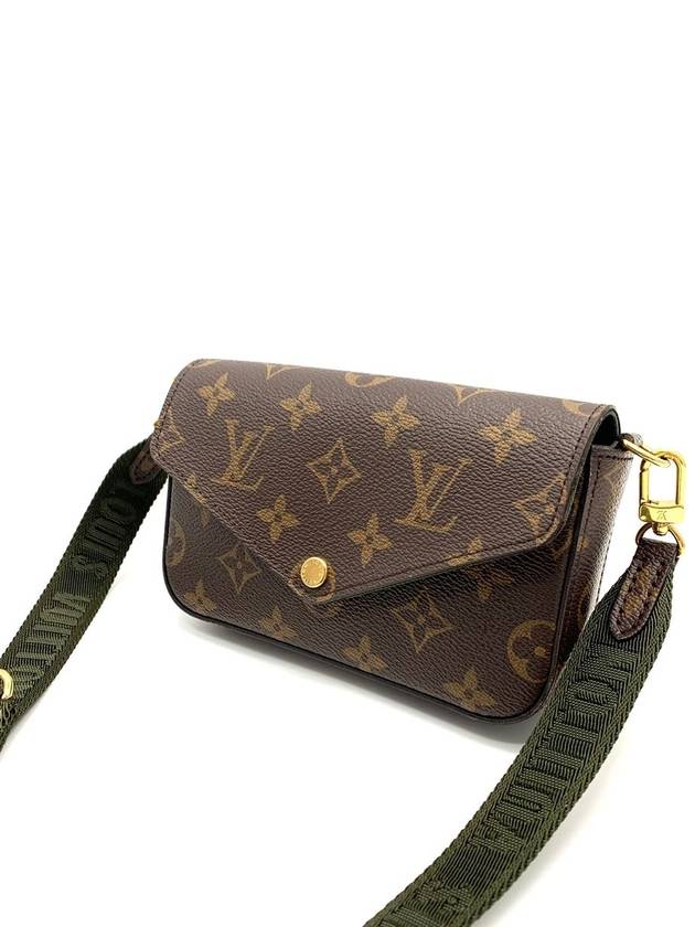 Monogram Felicie Strap Go Cross Bag - LOUIS VUITTON - BALAAN 3