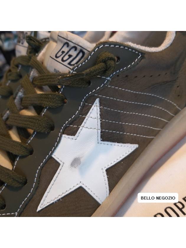 Ball Star Low Top Sneakers Green - GOLDEN GOOSE - BALAAN 4