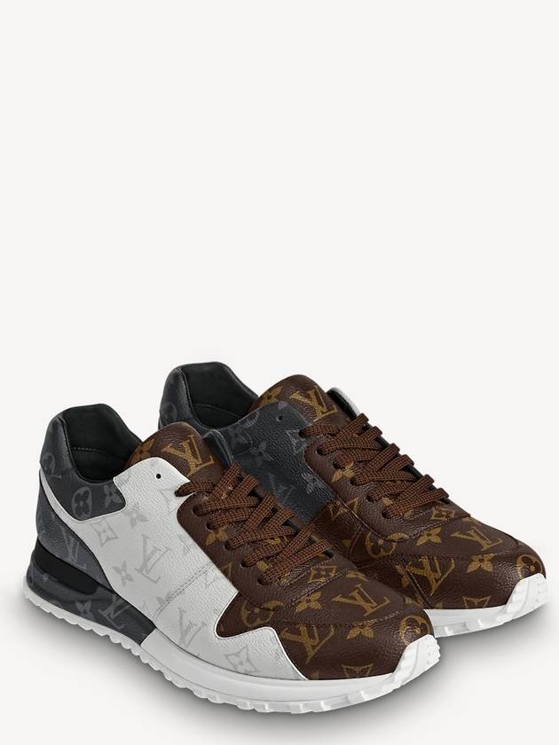 Run Away Monogram Canvas Low Top Sneakers - LOUIS VUITTON - BALAAN 3