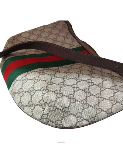 598125 Ophidia GG Supreme Canvas Harpymoon Hobo Small Shoulder Bag - GUCCI - BALAAN 2