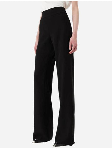 Flare Pants 8N2P05 2NWAZ0999 Black - EMPORIO ARMANI - BALAAN 1