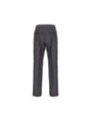 Tapered Pleats Detailed Straight Pants Grey - MAISON MARGIELA - BALAAN 3