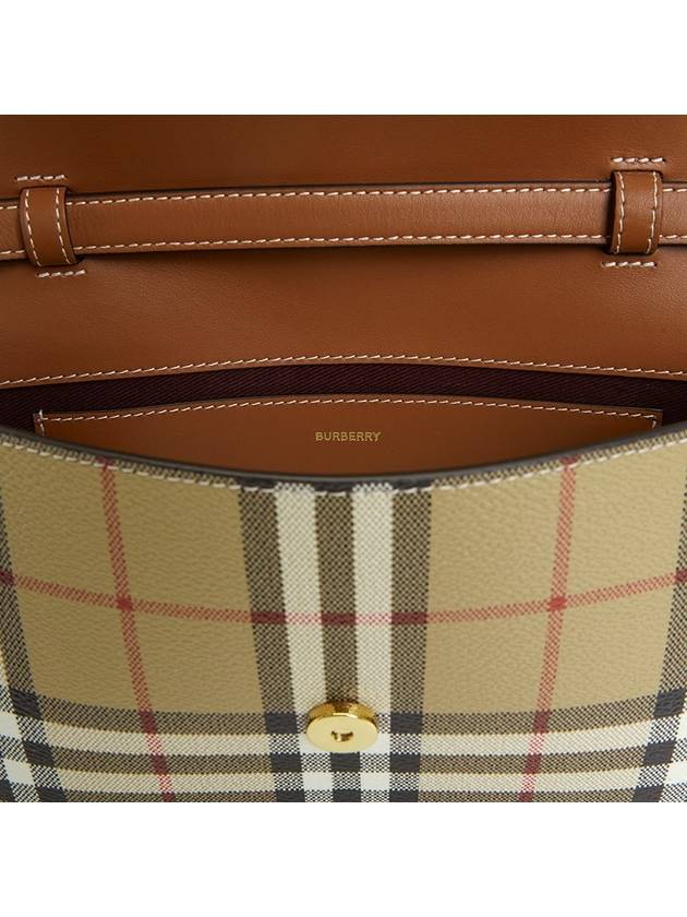 Hampshire Check Cross Bag Archive Beige - BURBERRY - BALAAN 10