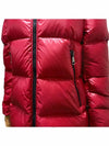 SERITTE Hooded Short Padding Red - MONCLER - BALAAN 6