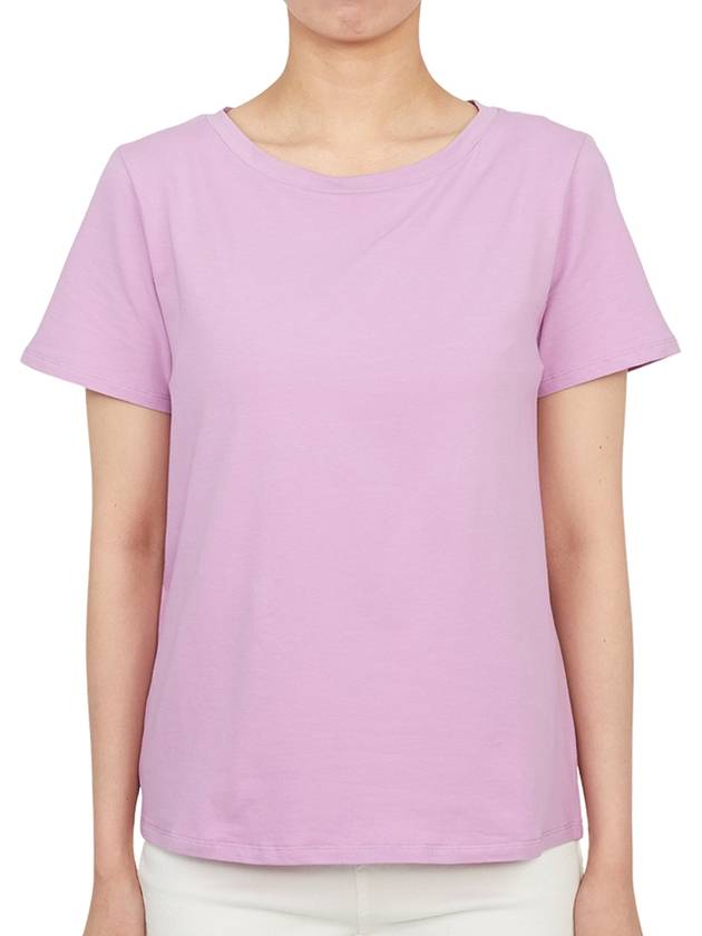 59710331650 MULTIF 011 Women s crew neck short sleeve t shirt straight fit - MAX MARA - BALAAN 3