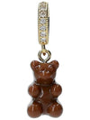 Nostalgia Bear Pendant NOSTALGIABEAR PAVECHOCOLATE - CRYSTAL HAZE - BALAAN 5