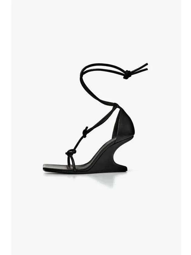 WOMEN CANTILEVER 8 T Strap Sandals Black - RICK OWENS - BALAAN 1