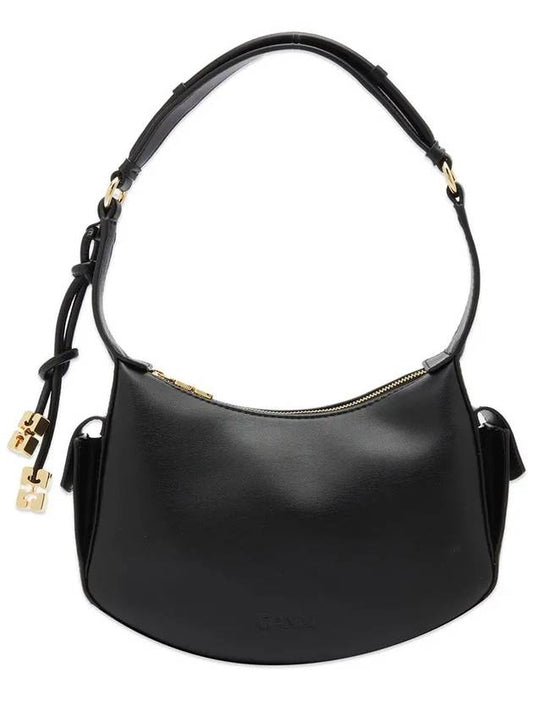 Swing Shoulder Bag Black - GANNI - BALAAN 2