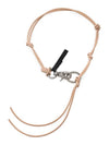 Leather Ladon Keychain Necklace Light Brown - OUR LEGACY - BALAAN 2