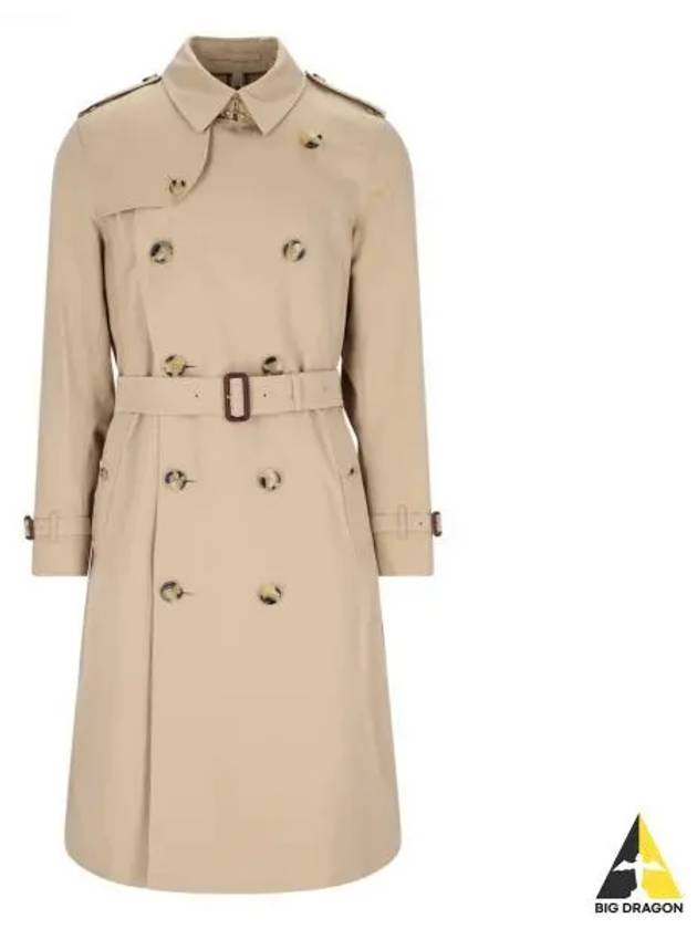 Long Kensington Heritage Trench Coat Honey - BURBERRY - BALAAN 2