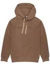 Men's Logo Knit Hooded Brown - BURBERRY - BALAAN.