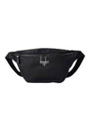 Logo Re-Nylon Fabric Belt Bag Black - PRADA - BALAAN 2