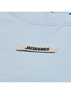 Le Gros Grain Short Sleeve T-Shirt Light Blue - JACQUEMUS - BALAAN 6