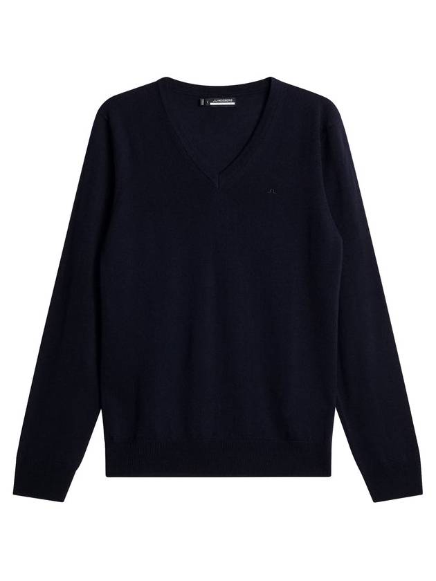 Women's Amaya Knit Sweater Navy - J.LINDEBERG - BALAAN 1