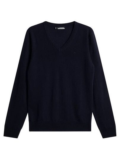 Women's Amaya Knit Sweater Navy - J.LINDEBERG - BALAAN 2