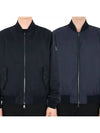 Barn Reversible Bomber Jacket Blue - MONCLER - BALAAN 3