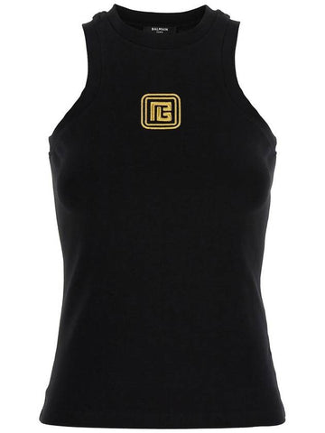 Balmain 'Pb' Tank Top - BALMAIN - BALAAN 1