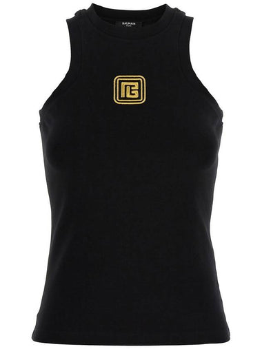 Balmain 'Pb' Tank Top - BALMAIN - BALAAN 1