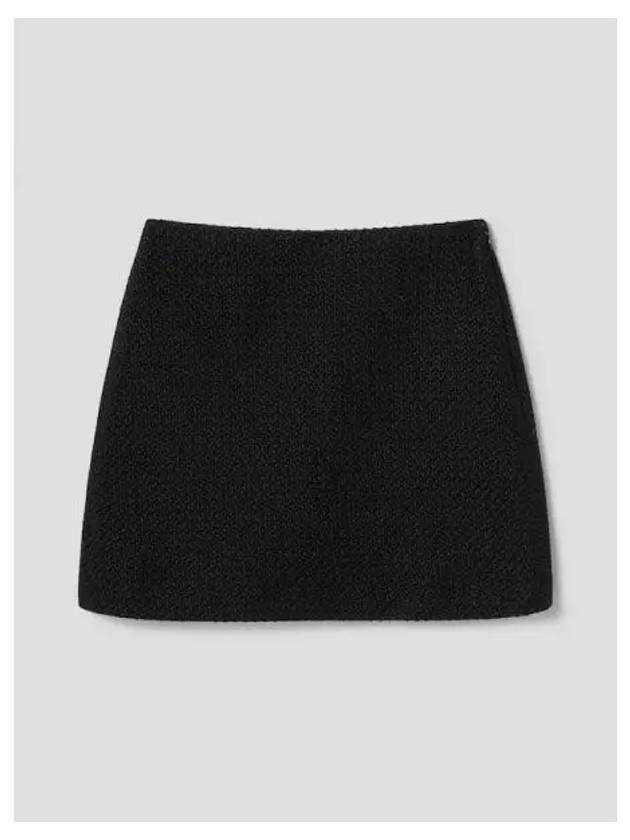 Women s Tweed Mini Skirt Black Domestic Product - THEORY - BALAAN 1