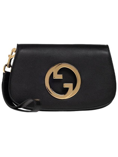 Blondie GG Small Clutch Bag Black - GUCCI - BALAAN 1