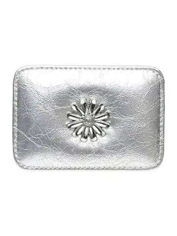 Daisy Slim Mini Card Wallet Silver - LE MASQUE - BALAAN 1