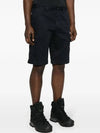 Compass Badge Cargo Shorts Blue - STONE ISLAND - BALAAN 4