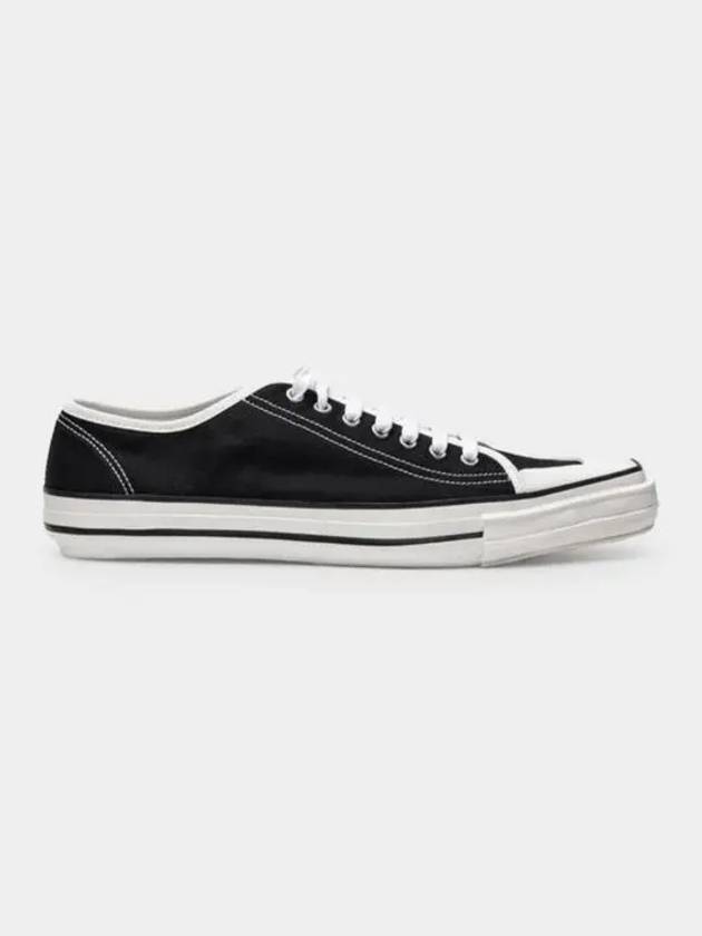 Comme des Garcons Men s Black Pointed Toe Canvas Sneakers RJ K103 001 1 4 - COMME DES GARCONS - BALAAN 5