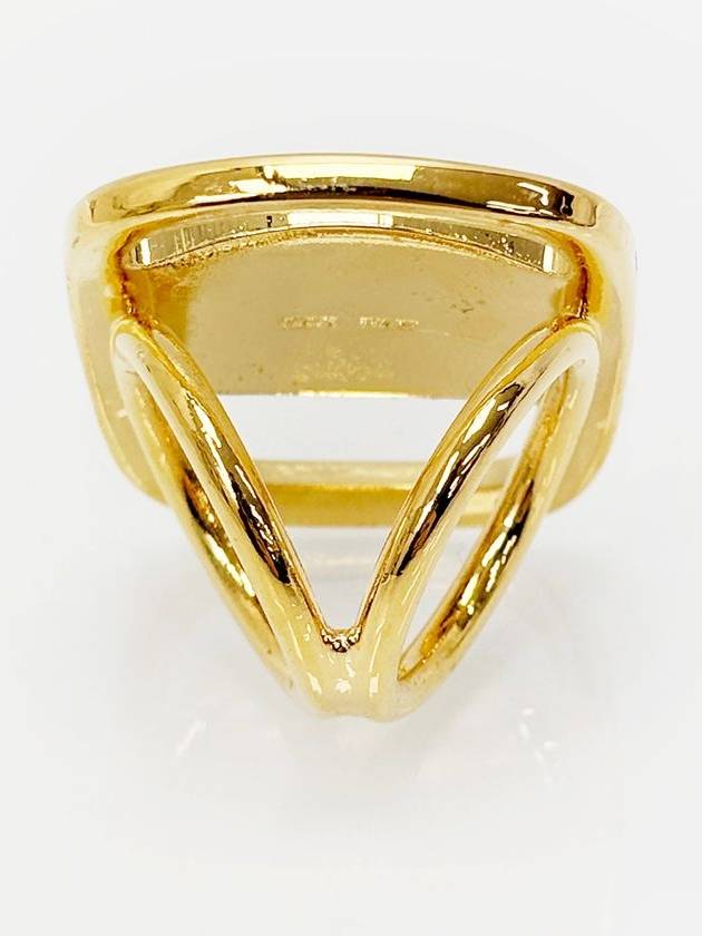 Ferragamo gold scarf ring 5VFEA54472 - SALVATORE FERRAGAMO - BALAAN 5