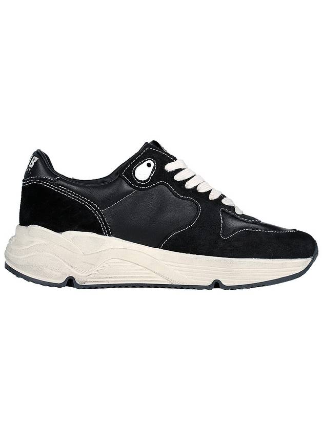 Running Sole Leather Low Top Sneakers Black - GOLDEN GOOSE - BALAAN 5