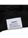 LOGO SWEATSHIRT BLACK - LIBERE - BALAAN 6