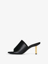 G Gold Cube Mules Sandal Hills Black - GIVENCHY - BALAAN 4