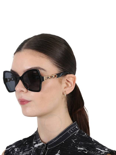 Moschino Dark Grey Butterfly Ladies Sunglasses MOS099/S 0807/IR 54 - MOSCHINO - BALAAN 2