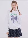 Ribbon Present Sweatshirt Ivory - METAPHER - BALAAN 2