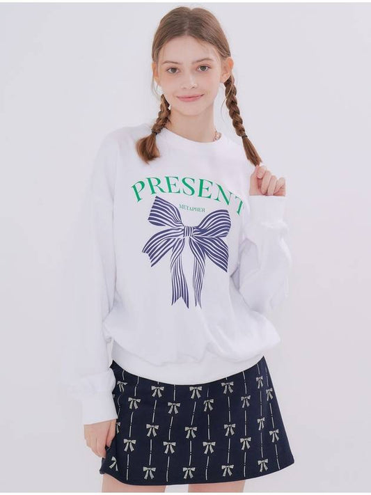 MET present sweatshirt ivory - METAPHER - BALAAN 1