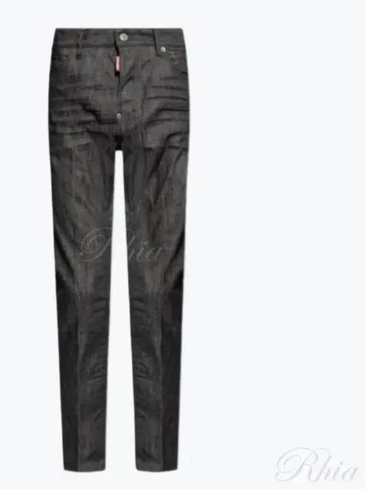 Cool Guy Denim Straight Jeans Black - DSQUARED2 - BALAAN 2